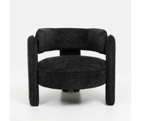 GRADA SMALL ΠΟΛΥΘΡΟΝΑ ΜΑΥΡΟ 79x85x70.5cm