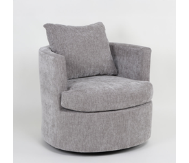 ORBITA ΠΟΛΥΘΡΟΝΑ ΠΕΡΙΣΤΡΕΦΟΜΕΝΗ ΓΚΡΙ 78x76x65cm