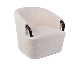 CELINE ΠΟΛΥΘΡΟΝΑ ΠΕΡΙΣΤΡΕΦΟΜΕΝΗ ΛΕΥΚΟ ΚΑΡΥΔΙ 74x73x72cm