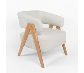 LAMDA ΠΟΛΥΘΡΟΝΑ BEIGE ΦΥΣΙΚΟ 74x67x66cm