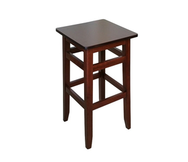 Τραπεζάκι Βοηθητικό Σαλονιού Οξιά / MDF 37x37xH74cm