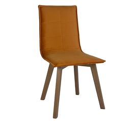 Ginger Καρέκλα Τραπεζαρίας Ξύλινη 