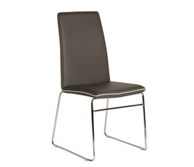 Καρέκλα με Inox σκελετό 45x58xH95cm