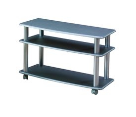 Τραπεζάκι Τηλεόρασης Μέταλλο / Ξύλο 98x38xH57cm