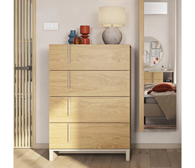 MOD Συρταριέρα με 4 Συρτάρια Ελληνικής Κατασκευής 80x43xH116cm 