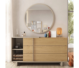 MOD Τουαλέτα με 3 Συρτάρια Ελληνικής Κατασκευής 140x43xH72.50cm 