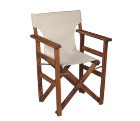 Πτυσσόμενη Πολυθρόνα Σκηνοθέτη Οξιά / Διάτρητο PVC 57.5x51xH87.5cm (13 Χρώματα)