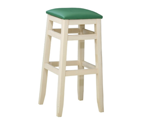 Πύρος Ξύλινο Σκαμπό Οξιάς 32x32xH76cm