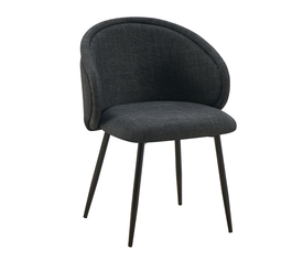 FIGARO ΚΑΡΕΚΛΑ ΠΟΛΥΘΡΟΝΑ ΑΝΘΡΑΚΙ 58x58.5x78.5cm