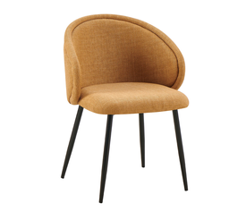 FIGARO ΚΑΡΕΚΛΑ ΠΟΛΥΘΡΟΝΑ ΚΙΤΡΙΝΟ ΜΑΥΡΟ 58x58.5x78.5cm