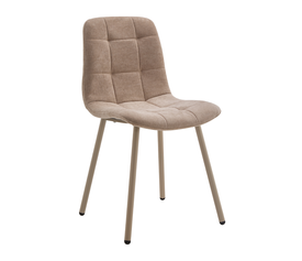Primo καρέκλα beige cream 45x53x84cm