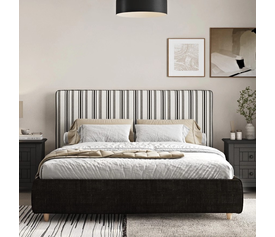 LINE A Κρεβάτι Ελληνικής Κατασκευής 220x184xH111cm (Για Στρώμα 160x200cm)