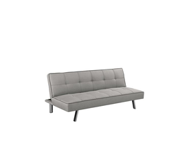 KAPPA Καναπές - Κρεβάτι Σαλονιού - Καθιστικού, Ύφασμα Ανοιχτό Γκρι