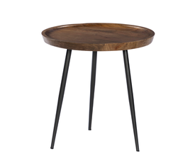 PENCIL 55 COFFEE TABLE ΚΑΡΥΔΙ ΜΑΥΡΟ 55x55x55cm