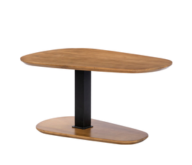 LEVEL COFFEE TABLE ΚΑΡΥΔΙ ΜΑΥΡΟ 95x65x48