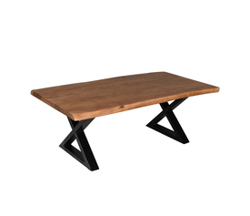MINGLE COFFEE TABLE ΚΑΡΥΔΙ ΜΑΥΡΟ 115x60x42