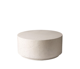 WHEEL COFFEE TABLE TERRAZZO 90x90x41.5cm