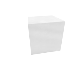 LITHOS SQUARE SIDE TABLE ΛΕΥΚΟ 55.5x55.5x57