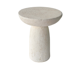 POROS SIDE TABLE BEIGE 40x40x46.3