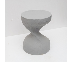 INDUSTRIAL SIDE TABLE ΛΕΥΚΟ 39.5x39.5x52.5cm