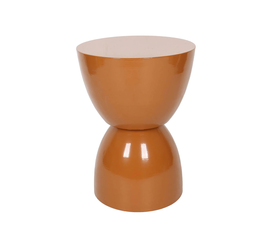 NIVA SIDE TABLE ΚΑΦΕ ΑΝΟΙΧΤΟ 36x36x48.5cm