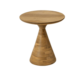 VERTEX COFFEE TABLE ΦΥΣΙΚΟ 50x50x55cm