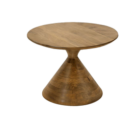VERTEX COFFEE TABLE ΦΥΣΙΚΟ 70x70x45cm