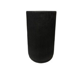 STYLOS SIDE TABLE ΜΑΥΡΟ 34x34x58cm