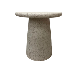 SAHARA SIDE TABLE SAND BEIGE 47.5x47.5x48.5cm