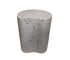 CURVA SIDE TABLE TERRAZZO 34.5x24x45cm