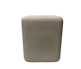 PLATEAU SIDE TABLE OFF WHITE 33x33x40cm