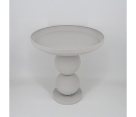Luno Side Table Off White 51x51x53 cm