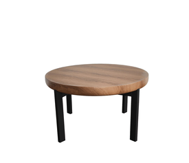 Bobba Coffee Table Sonoma Black 80x80x45cm