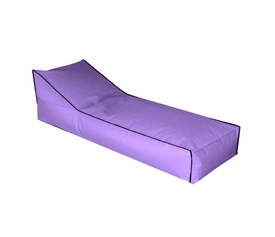 Basic Πουφ Ξαπλώστρα με Δερματίνη Επιλογής 195x60xH55cm