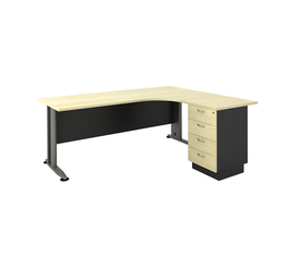 SUPERIOR COMPACT Δεξιά Γωνία Απόχρωση Dark Grey - Beech