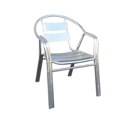 SILVER-II Πολυθρόνα Dining Αλουμινίου