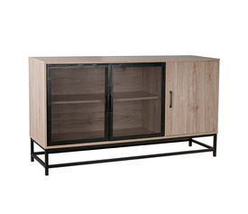 PLEGMA ΜΠΟΥΦΕΣ SONOMA ΜΑΥΡΟ 150x40x82