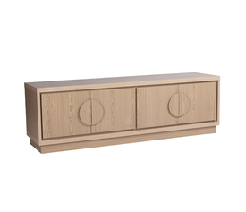 AXIS TV STAND 4ΠΟΡΤΕΣ ΦΥΣΙΚΟ 160x40x50cm