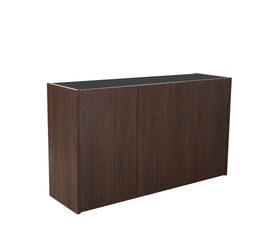 NUEZ ΜΠΟΥΦΕΣ 3ΠΟΡΤΕΣ ΚΑΡΥΔΙ ΜΑΥΡΟ 156x45x85cm