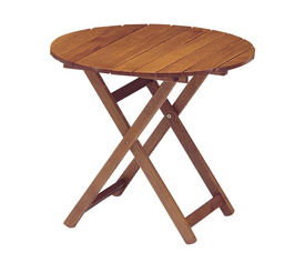 Ανιγκρέ Πτυσσόμενο Τραπέζι Οξιάς Ø65x75cm