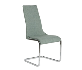 Καρέκλα με Ψηλή πλάτη Inox σκελετό 47x60xH95cm