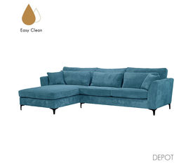 FOREVER ΚΑΝΑΠΕΣ ΓΩΝΙΑ ΑΡΙΣΤΕΡΗ PETROL 316x185x92