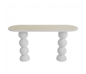 Perla Console Off White 150x45x76 cm