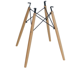 RANDY ΒΑΣΗ ΤΡΑΠΕΖΙΟΥ ΞΥΛΟ-ΜΕΤΑΛΛΟ 53Χ53Χ71εκ.