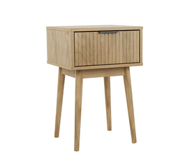 Canal κομοδίνο 1 συρτάρι φυσικό 39.5x35x61cm