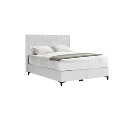 BRICK ΚΡΕΒΑΤΙ ΜΕ ΑΠΟΘΗΚ. ΧΩΡΟ (ΓΙΑ ΣΤΡΩΜΑ 160x200cm) OFF WHITE 16-450 215x165x121cm