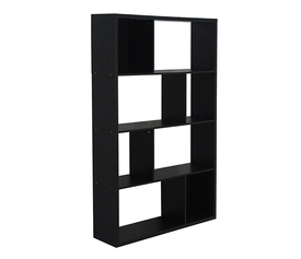 DOMINO ΒΙΒΛΙΟΘΗΚΗ ΜΑΥΡΟ OAK 120x29x180