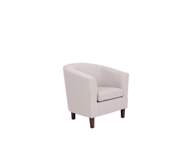 BOGA Πολυθρόνα Σαλονιού Καθιστικού, Ύφασμα  Μπεζ