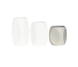 VASE-4 Βάζο Cement, Απόχρωση Beige Φ33x40cm