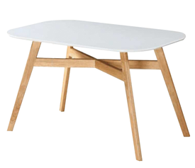 RANDY PLUS 120Χ80Χ75εκ.ΤΡΑΠΕΖΙ ΛΕΥΚΟ